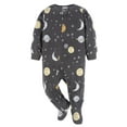 thumbnail image 2 of Gerber Baby and Toddler Neutral Microfleece Blanket Sleeper Pajamas, 3-Pack, Sizes 0/3M-5T, 2 of 12