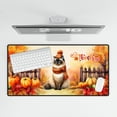 thumbnail image 4 of Happy Thanksgiving Siamese Give Thanks Fall Beanie Scarf Welcome Desk Mat Full Keyboard Mouse Pad Cat Lover Kitten Owner Gifts Large Mousepad - 00020, 4 of 5