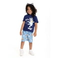 thumbnail image 4 of Bluey Toddler Boys Cosplay Hooded Top and Shorts Set, 2-Piece, Sizes 2T-5T, 4 of 8
