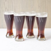Personalized 20 oz. Pilsner Glasses (Set of 4) by Cathy's Concepts