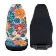 thumbnail image 6 of XYZCANDO Car Seat Covers 2 Pack Front Seat Cover Car Front Seat Covers Washable Comfy SUV Truck, Flowers Pattern, 6 of 10