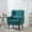 Teal, variant on Modern Style Comfy Chair - Fabric And Ergonomic Seat For Living Room White Lounge With Design Suitable Bedroom