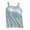 Light Blue, variant on Women Casual Tank Tops with Build in Bras Lace Sleeveless Crew Neck Camisole Blouses Summer Basic Tank Shirts for Women Beach Fashion Black S