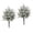 Style B, variant on Outdoor Christmas Decorations 2 Pack Flocked Snowy Artificial Stems with Red Berries Weather Resistant Outdoor Artificial Greenery Christmas Decor for Front Yard Lawn Backyard