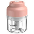 thumbnail image 2 of ZZkhGo Portable 100ml Wireless Electric Garlic Chopper with USB Recharge Rechargeable 2000mAh Battery Detachable Easy-to-Clean Blade Design Compact & Efficient, 2 of 4