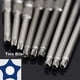 thumbnail image 3 of Juego de 11 puntas Torx largas para destornilladores y atornilladores eléctricos - Puntas magnéticas - Vástago hexagonal de 1/4" - Tamaños T6 a T40 - Longitud 100 mm, 3 of 5