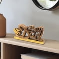 thumbnail image 5 of Decozen Home Decor Gifts for Dad – Best Dad Letters Wooden Sculpture, Acacia Wood Figurine, Father’s Day Gift Ideas, Dad Birthday Gifts, Personalized Gifts for Dad, 5 of 10