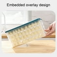 thumbnail image 6 of Hadanceo Food Storage Box Transparent Fresh-keeping BPA Free Fridge Storage Container Food Dumpling Airtight Box, 6 of 8