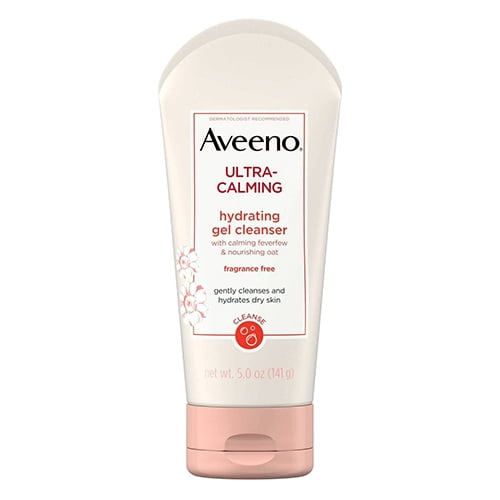 aveeno calming gel cleanser