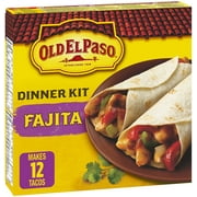 Old El Paso Fajita Dinner Kit – Makes 12 Tortillas, 400g (14.1 oz) Box – Easy Mexican Meal