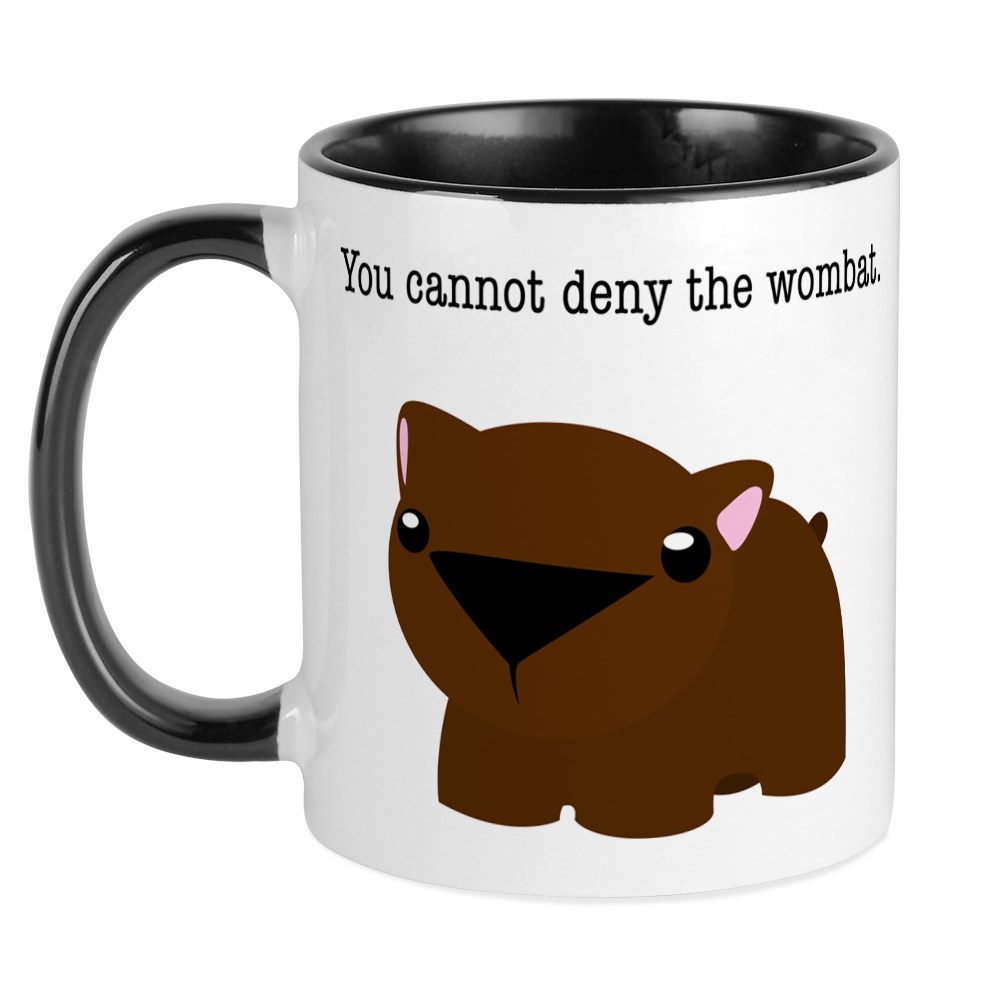 CafePress Wombat Mug Unique Coffee Mug, Coffee Cup CafePress