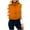 Orange, variant on Women's Winter Warm Down Vest Solid Cropped Sleeveless Puffer Jacket Lightweight Comfy Full Zip Up Stand Collar Outerwear Coat with Pockets
