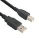 thumbnail image 3 of Cable USB 20 macho a macho de alta velocidad Likrtyny Cable de impresora USB negro 1,5 m, 3 of 8