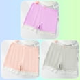thumbnail image 3 of HXWCHs Girls Cotton Full Coverage Boyshort Panties Soft Solid Underwear 3 Pack Size: 7-8 Years Black, 3 of 3
