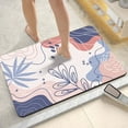 thumbnail image 6 of CASAFUN Diatomite Bathroom Doorway Water-absorbent Non-slip Foot Mats, Sink Toilet Quick-drying Floor Mats, Easy to Clean & Maintain Stylish & Elegant Design for Bathroom Living Room Kitchen, 6 of 8