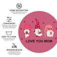 thumbnail image 4 of Bingfone Vintage Love You Mom Leather Drinks Coasters With Set Of 6,Suitable For Home Kitchen,Coffee Cup Coasters Home Gift, 4 of 9