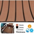 thumbnail image 5 of WindRen 2 PCS x 94.48 In. x 35.43 In. Imitation Teak EVA Foam Sheet for Boats, Non Slip Mat with Back Adhesive, EVA Teak Deck Sheet for Yacht, Flooring, Non Slip Mat and Self Adhesive Beveled Edge, 5 of 7