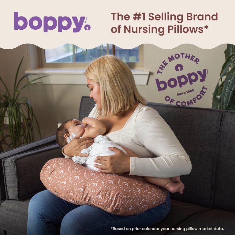 Boppy Nursing Pillow, Clay Boho Arches Design photo 4