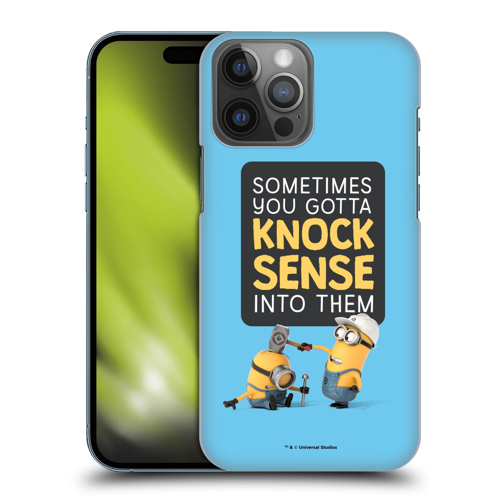 Opiaat chef merk op Head Case Designs Officially Licensed Despicable Me Funny Minions Pattern  Hard Back Case Compatible with Apple iPhone 14 - Walmart.com