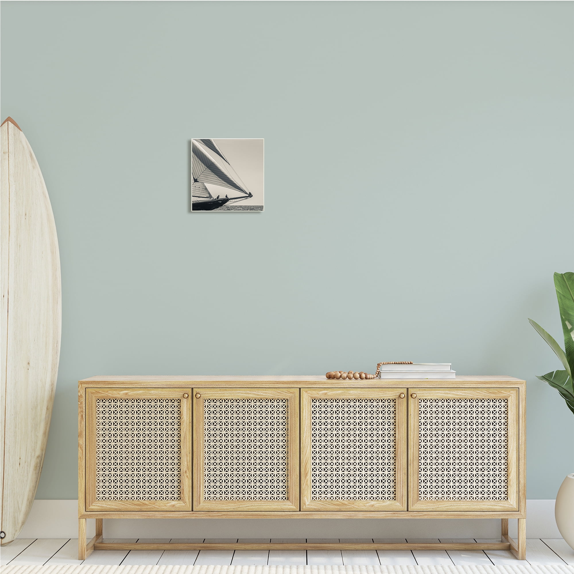 Stupell Indtries Vintage Ocean Ship Photography People Resting on Bow,12 x 12,Design by Danita Delimont