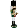 thumbnail image 4 of Northlight 14" Green and White Cymbalist Christmas Nutcracker, 4 of 5