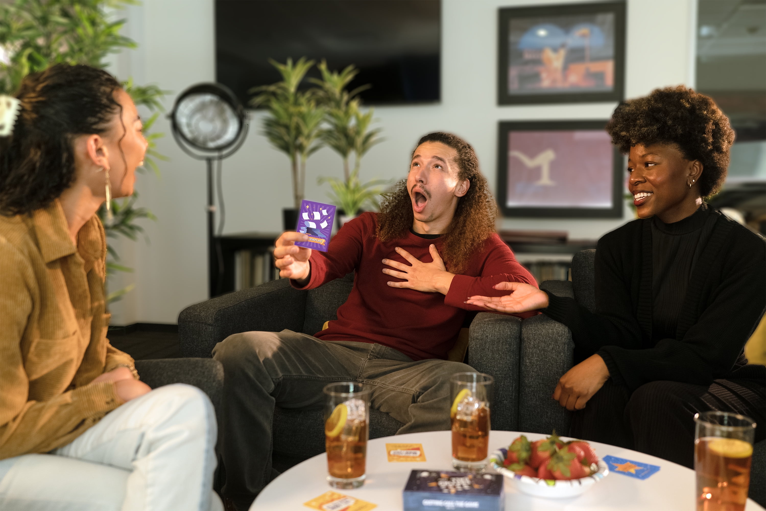 Casting Call Party Card Game – Improv & Acting Game for Teens & Adults, Ages 14+, 90 Cards