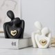 thumbnail image 5 of Mini Estatua de Pareja, Soporte para TV, DecoracióN, Escultura Abstracta, ChucheríAs, DecoracióN del Hogar, Parejas, Amor, Oficina, EspectáCulo, Piezas, Negro A, 5 of 5