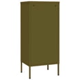thumbnail image 3 of vidaXL Armoire de Rangement Vert Olive 42,5x35x101,5 cm Acier, 3 of 5