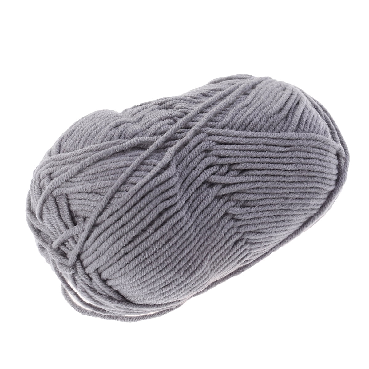 50g Milk Cotton Yarn Super Soft Knitting Natural Wool Thread 4 Ply New  Knitted Silk Baby Sweater Velvet DIY-12 Light red_6PCS