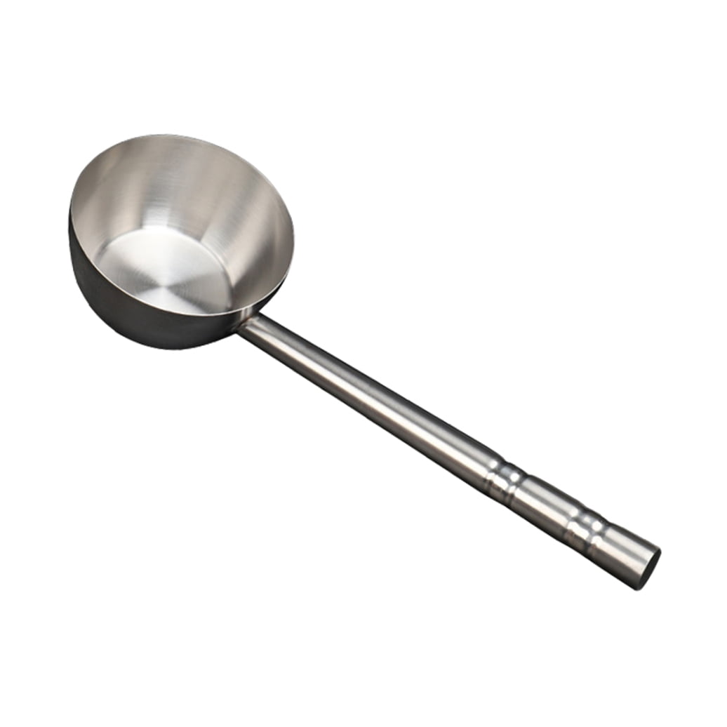PENIKOKO Households Water Spoon Stainless Steel Easy to Clean 1Pack