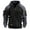 Dark Gray, variant on RYDCOT Men's Color Block Hoodie-Full Zip Ultimate Midweight Fleece Hoodie Zip up Sweatshirts Workout Jackets with Kanga Pocket Black