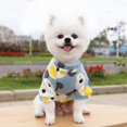 thumbnail image 3 of Ame Pet Dog Cat Costume Cute Animal Printed Pet Coat Cotton Soft Pullover Dog Shirt Jacket Sweatshirt Pets Clothing Outfit, Size XS-XL, 3 of 8
