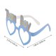 thumbnail image 4 of 8 piezas de gafas de papel Team Boy Eyeglass Baby Welcome Party Gafas Baby Shower Holidays Festival Photo Props (Azul), 4 of 8