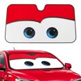 thumbnail image 1 of Car Winshield Sun Shade Eye Print Car Sun Visor, Foldable Front Window Block UV Rays and Sun Heat Universal for SUV Trucks Cars Vans,, 1 of 5