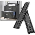 thumbnail image 1 of Drawer Slide Full Extension Drawer Slides Heavy Duty Ball Bearing Drawer Slides Capacity, 1 of 5