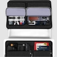 thumbnail image 4 of Estuche para computadora portátil de 15, 15,6 y 16 pulgadas con 5 bolsillos que facilita el transporte de la computadora portátil y los accesorios., 4 of 4