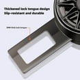 thumbnail image 5 of For Audi Q5 Car Seat Belt Clip Rotating wheel hub design Extension Plug Aluminum Alloy Seatbelt Extender Accessories, 5 of 10