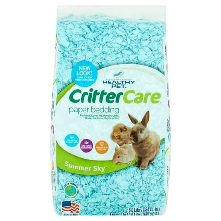 (2 Pack) Critter Care Colors Small Pet Bedding - Blue