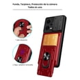 thumbnail image 3 of Funda con Anillo y Tarjetero Card Slot Bumper para Vivo V25 5G, 3 of 5
