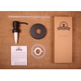 thumbnail image 3 of Jarmazing Products Black Mason Jar Soap Dispenser Lids - One Pack - For all Regular Mouth Canning Jars - Made from Rust Proof Stainless Steel, 3 of 4