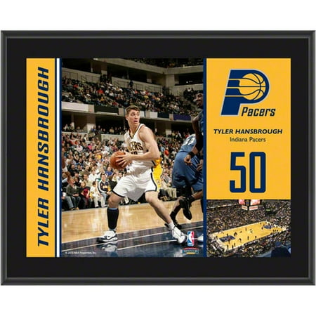 NBA - Tyler Hansbrough Plaque | Details: Indiana Pacers, Sublimated, 10x13, NBA Plaque