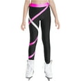 thumbnail image 3 of Hansber Kids Girls Gymnastics Tracksuit Crisscross Tank Sport Crop Tops and Dance Pants Leggings Ballet Shorts Set Hot Pink 8, 3 of 5