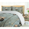 thumbnail image 5 of Ambesonne Gothic Duvet Cover Sets, European Building Door, 2-King, Turquoise, 5 of 7
