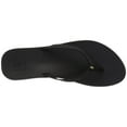 thumbnail image 4 of Reef Cushion Bounce Woven Black RF0A30KU Women's Flip Flop, 4 of 7