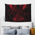 thumbnail image 5 of Gaeub Red Gothic Skeleton Throne Print Tapestry Wall Hanging(60x40 inches),Tapestry Home Decor,Wall Art for Living Room Bedroom Home Decor, 5 of 8