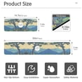 thumbnail image 3 of Yayeee Faucet Mat for Kitchen Sink 14.7" Diatomite Long Splash Guard Pad, Retro Mountain, 3 of 7