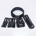 thumbnail image 5 of Work Belt Tool Belt & Pouches Multitool Adjustable 5 in Waist Pouch Black, 5 of 8