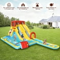 thumbnail image 6 of Costway 7 in 1 Inflatable Dual Slide Water Park Climbing Bouncer W/ 950W Blower, 6 of 11