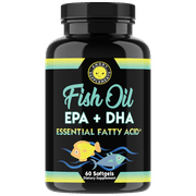 Angry Supplements Fish Oil EPA + DHA Essential Fatty Acids