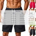 thumbnail image 3 of Hurxie Mens Athletic Shorts Running Shorts Quick Dry Workout Shorts 7"/ 9" Lightweight Gym Basketball Shorts Zipper Pockets Red,M, 3 of 5